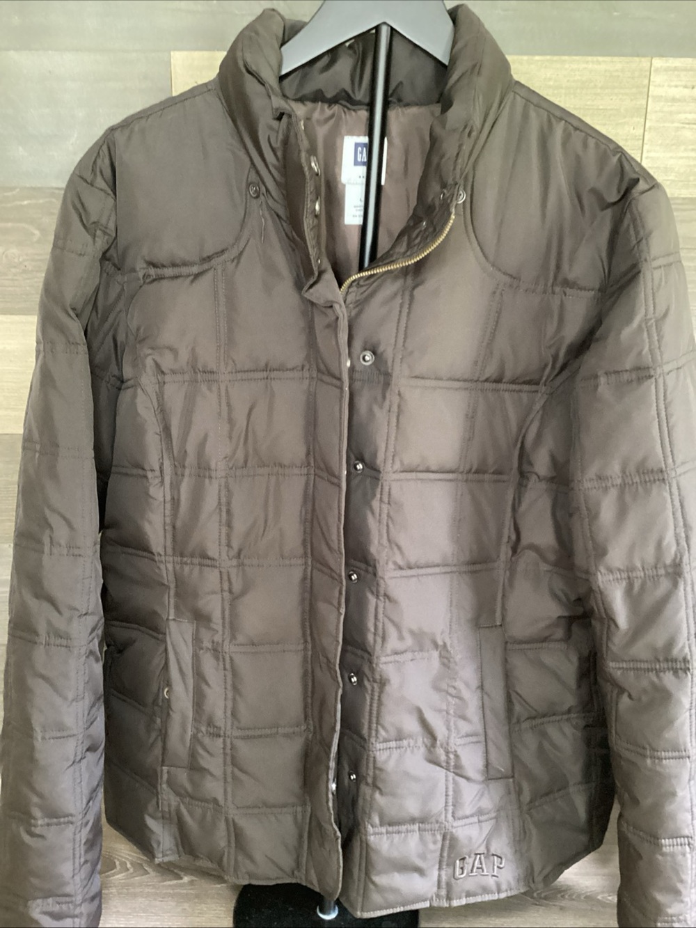 GAP Jacket‎ Womans BLACK SIZE LARGE NO HOOD PREOWNED